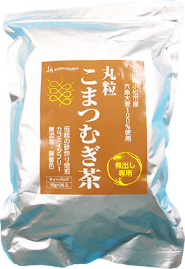 丸粒こまつむぎ茶