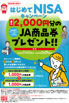 はじめてNISAキャンペーン